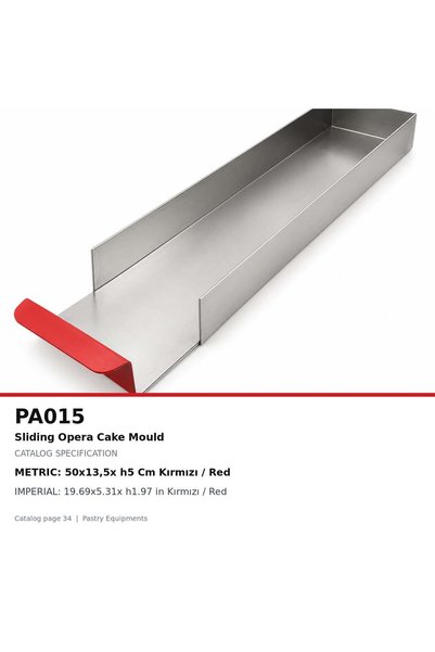 Fida Sliding Sponge Cake Pan