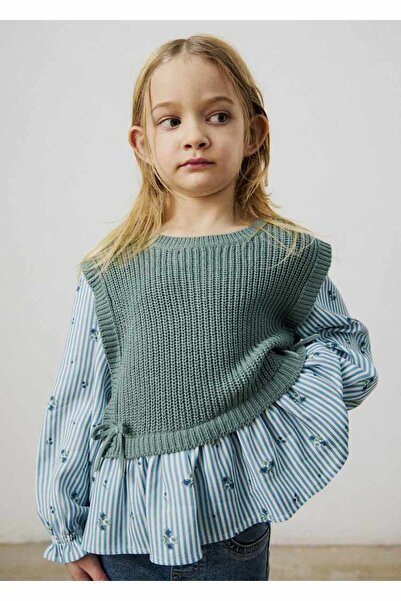 MAYORAL Girl's Bluz 4036 Green 4 m