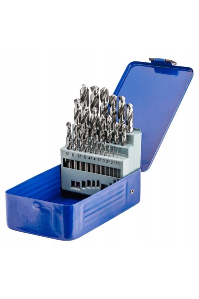 BAILDON Set de burghie pentru oțel 1-13mm 25 piese