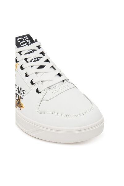 VERSACE JEANS COUTURE Adidași bărbați Alb/Auriu G03 79YA3SJ5 ZPB42