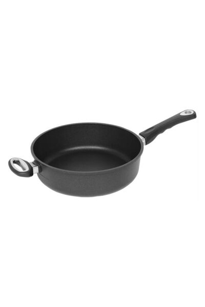 AMT Gastroguss Дълбока тиганка, алуминиева, 28 см, индукционна, с 2 дръжки