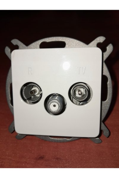 hager Priză de antenă albă TP Optima RTV 10dB