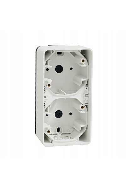 Schneider Electric Mureva Cadru vertical dublu IP55 montaj aparent alb MUR399...