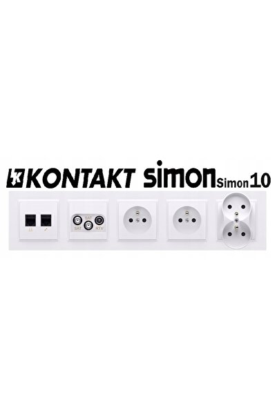 Kontakt-Simon Atenuator de trecere prin perete Simon 10 pentru priză antenă R...