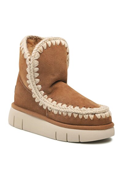 Mou Cizme de zăpadă damă Bounce Cognac Eskimo 18 FW531002A