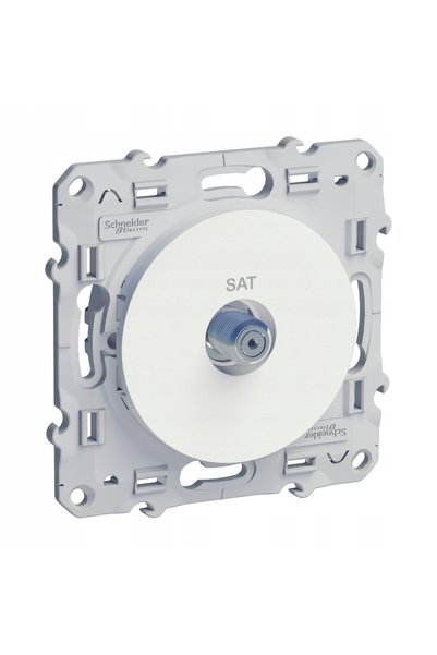 Schneider Electric Priză SAT Odace albă S52D446 Schneider