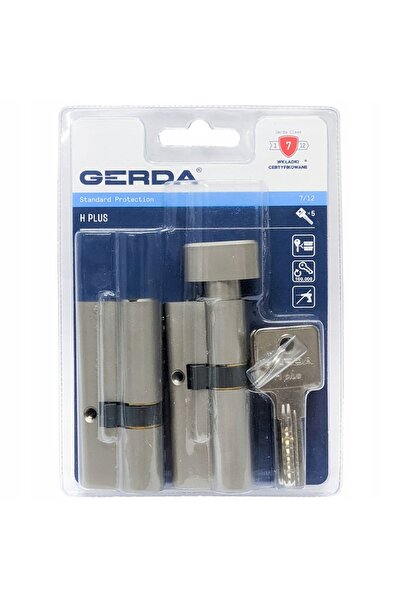 gerda SET 2 INSERTURI NICKEL SATINAT G30/50 30/50 BLISTER