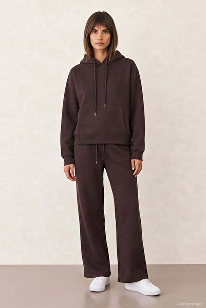 Quzu Hooded Detailed Sweatshirt