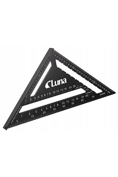 Luna Riglă unghiulară multifuncțională din aliaj de aluminiu de 300mm