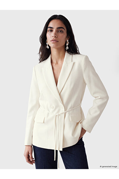 LC Waikiki Sashed Women's Blazer Jacket