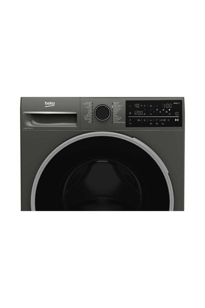 Beko Front Load Washer 12KG 1400RPM Grey