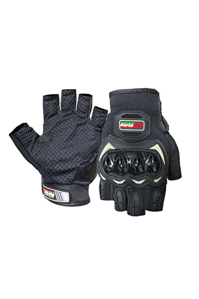 Forte GT Gloves 10 Pro D Fingerless Gloves Black
