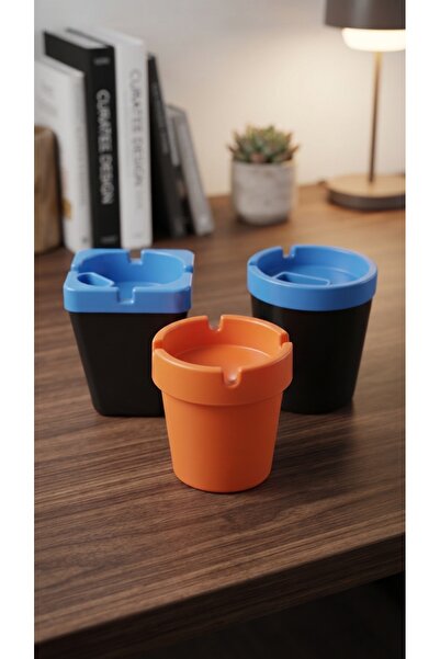 ŞEHRAZAT HANDMADE TASARIM KOKUSUZ YANMAZ PLASTİK RENKLİ KÜLLÜK