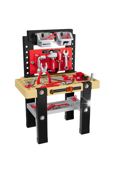 NEO Tools Mini Atelier NEO pentru Copii, Set de Unelte de Jucărie pentru Băie...