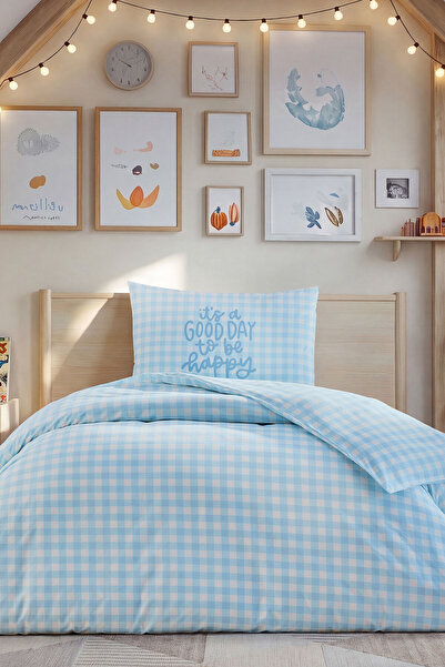Doqu Home Joyful Festival Duvet Cover Set Blue Day