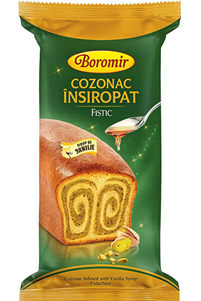 Boromir Prăjitură cu fistic în sirop, Boromir, 550 g