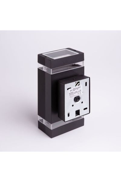 ecolight Corp de iluminat de grădină 2x GU10 negru OE-3C EC79034