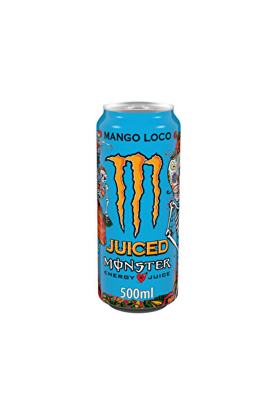 MONSTER Băutură energizantă Mango Loco Juiced, doză 500ml (Pachet de 12)