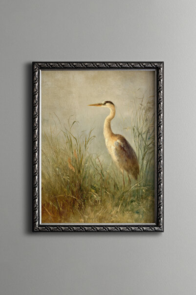 epiqart Kingfisher - Vintage Patterned Painting - Fine Model