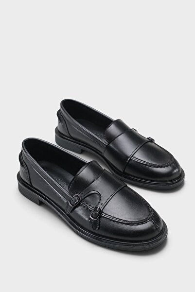 Capone Outfitters Stephine Double Buckle Women's Loafer Shoes