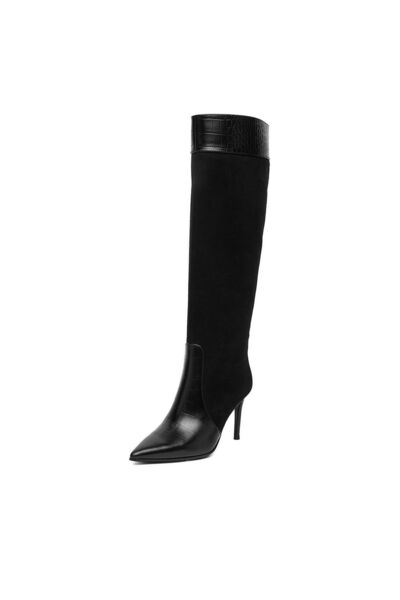 Eva Minge Cizme de damă negre EO-DANA-GLC6020-16.5