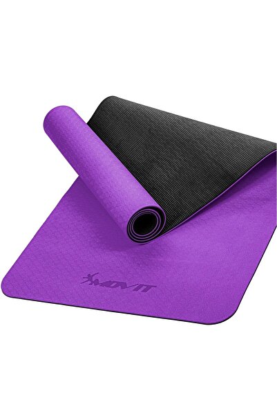 MOVIT Covoras de gimnastica TPE, 190x60x0,6cm MOVIT, Multiple Culori Violet
