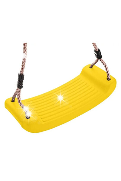 Strend Pro SIEDZISKO LEAGĂN PENTRU COPII GALBEN SUSPENSIBIL 43X8,5X17 CM