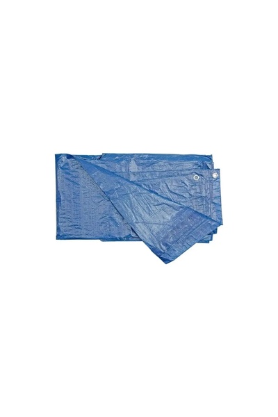 Toya Prelată de protecție PE 6x10 M, ușoară, impermeabilă, pentru securitate.