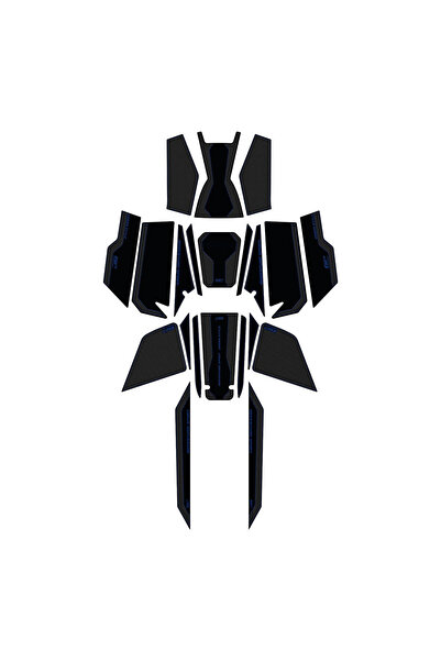 GP KOMPOZİT Honda ADV 350 2023-2026 Uyumlu Yeni Seri Full Pad Seti Karbon-Mavi