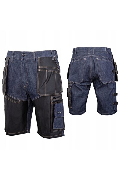 Lahti Pro Șorturi din denim albastre întărite L40709 mărimea M