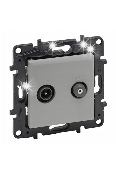 Legrand GN. TERMINAL TV-SAT NILOE STEP ALUMINIU