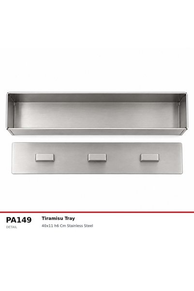 Fida Tiramisu Pan with Lid 40X11 H6 cm
