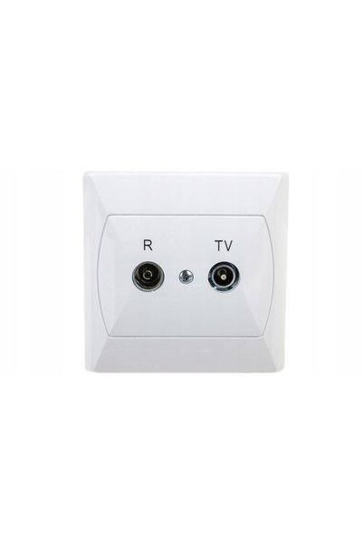 OSPEL 2,5-3dB RTV Priză de perete Alb accent