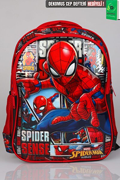 SPIDERMAN x Dekomus Lisanslı Gamevers Collection Büyük Boy Okul Çantası