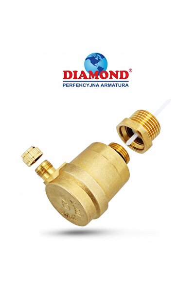 DIAMOND Supapă automată de eliberare a aerului din alamă de 1/2 inch - 3 unități