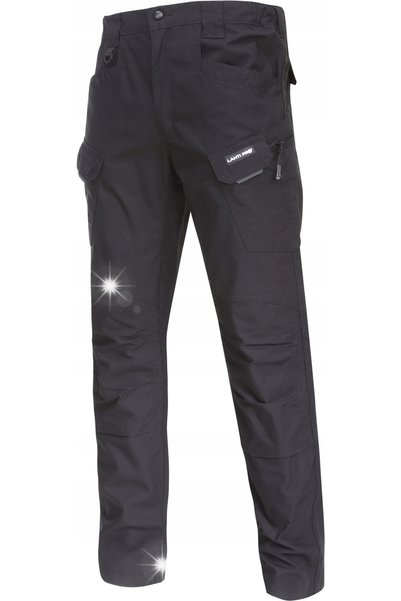 Lahti Pro Pantaloni de lucru BOJÓWKI negri slim fit BHP L40515 mărime XXXL