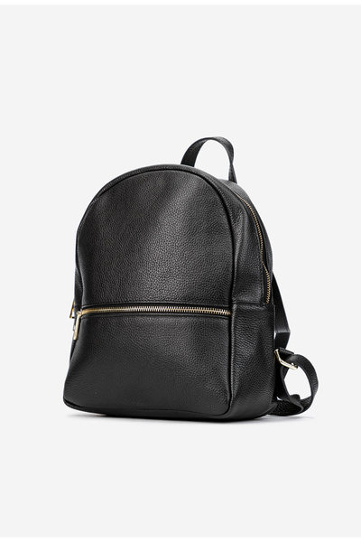 Dasha Rucsac dama din piele texturata neagra