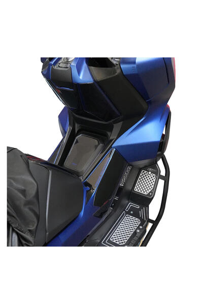 GP KOMPOZİT Honda ADV 350 2023-2026 Uyumlu Yeni Seri Tank Pad Seti Karbon-Mavi