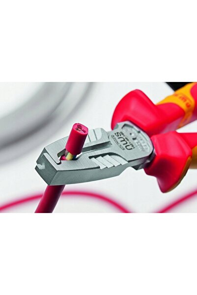 NWS Clește de dezizolat fire MultiCutter VDE 180mm + șnur de siguranță