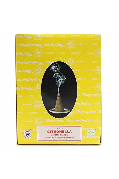 Shrinivas Sugandhalaya Κώνοι Ντούπ Σάτια με Κιτρονέλλα x 12