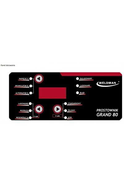 WELDMAN Redresor inteligent ROZRUCH GRAND 250 12/24v WET/CA/EFB/GEL/AGM