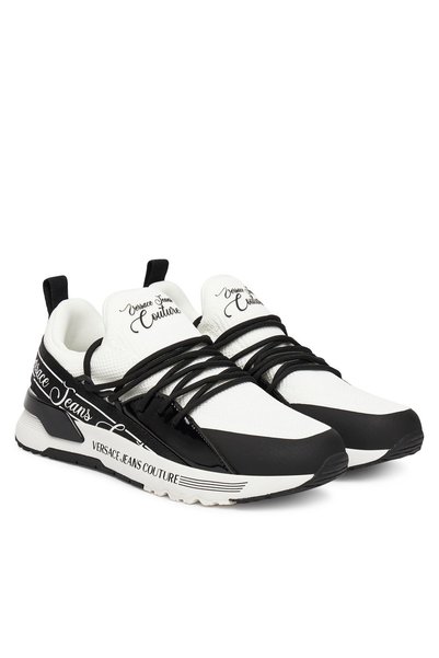 VERSACE JEANS COUTURE Adidași damă Alb/Negru 79VA3SA8 ZSC96 L02