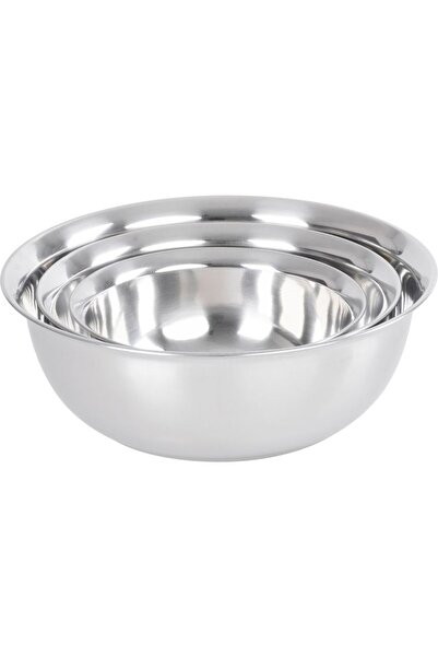 Magic Home SET DE BOLURI DE BUCĂTĂRIE DIN INOX, 3 PIESE, 18-22-26 cm