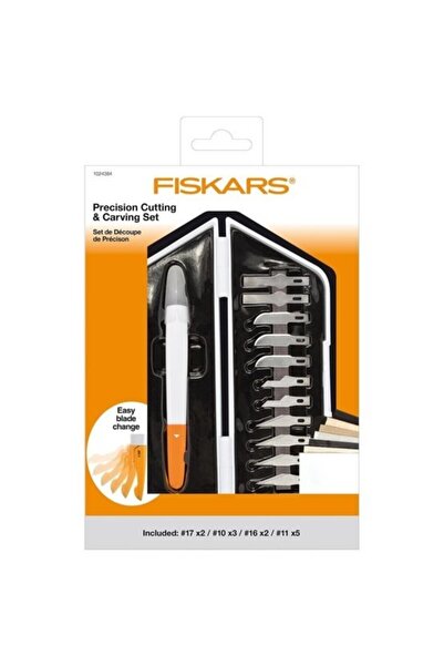 FiSKARS Set de lame de tăiere de precizie, cuțit pentru modelism, scalpel, cu...