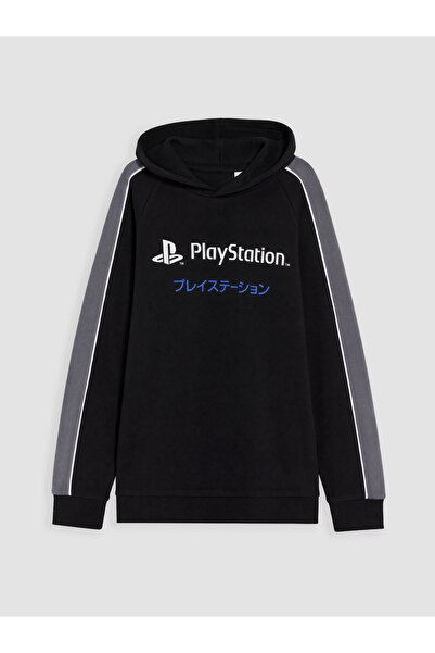 LC Waikiki Лицензиран плътен суичър за момчета от PlayStation