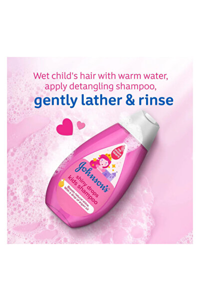 Johnson´s Baby Johnson Baby Shampoo Shiny Drops 300ml(RED)