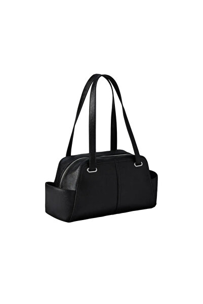 Calvin Klein Cavin Klein POCKETS MONOLOGO SHO, UB1 Siyah Kadın Çanta