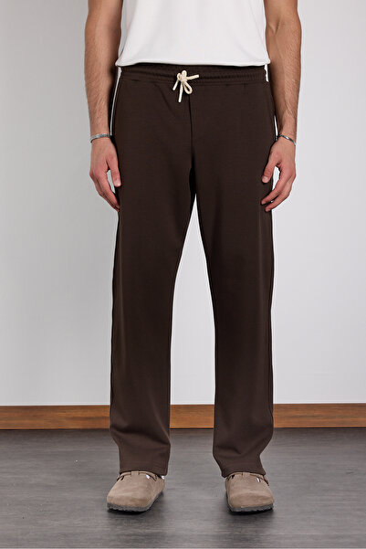 Mesfeno Baggy Interlock Fabric Elastic Pants
