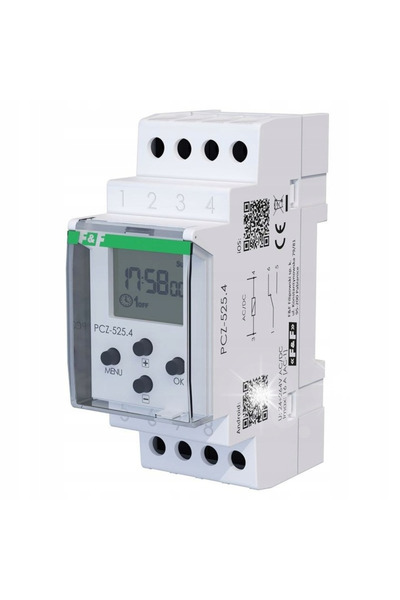 F&F DİZAYN CEAS ASTRONOMIC 24-264V AC/DC 1 CANAL INTERUPERE NOCTURĂ NFC F&F P...
