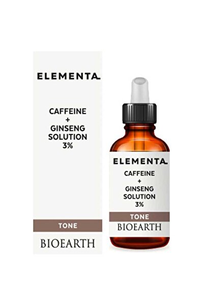 Bioearth Elementa (Tone) Ορός Καφεΐνης + Διάλυμα Τζίνσενγκ 3% 15ml